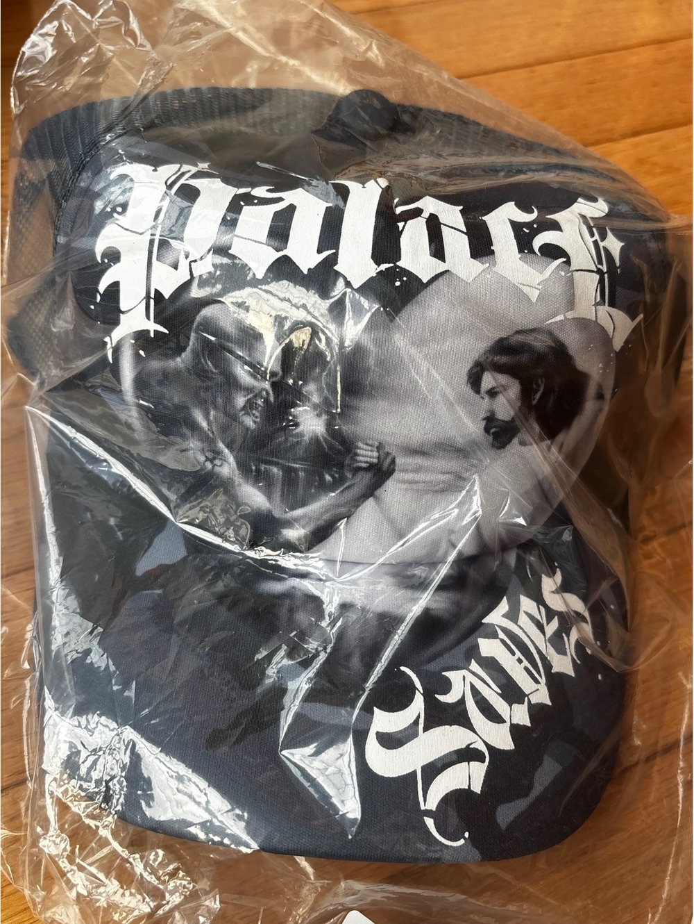 Palace Saves Trucker Hat Blue Camo OS SS24